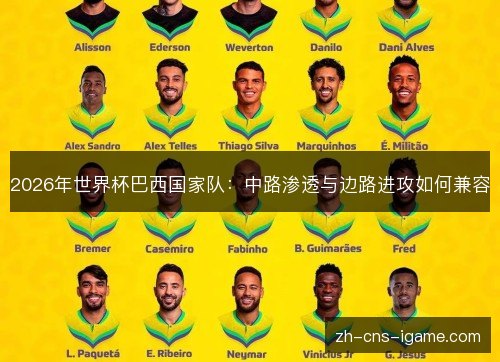 2026年世界杯巴西国家队:中路渗透与边路进攻如何兼容 2026年世界杯巴西国家队:中路渗透与边路进攻如何兼容